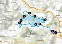 GRP : Le tour du lac du Salagou