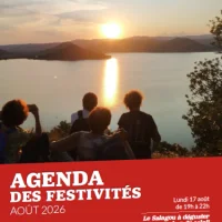 Agenda des festivit&eacute;s - Ao&ucirc;t 2026