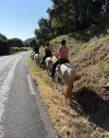 D&eacute;part balade &agrave; cheval &copy;Joy_Onorato