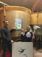 En pr&eacute;paration d'animation chez un vigneron. Mas des Colibris. &copy;Bardou_Noelle