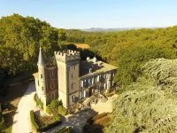 Ch&acirc;teau vu du ciel &copy; Ch&acirc;teau Capion