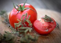 tomate a l'origan © Sophie DE CLOCK