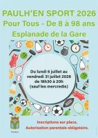Affiche Paulhan Sport &copy; Mairie de Paulhan