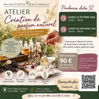 ATELIER PARFUMS &copy; MAISON D'H&Ocirc;TES COEUR D'H&Eacute;RAULT