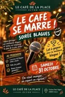 Soir&eacute;e humour &copy; Caf&eacute; de la place