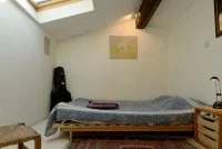 Chambre 3 avec un lit double &copy;Mich&egrave;le Ducornet