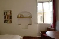 Chambre 4 avec un lit double &copy;Mich&egrave;le Ducornet