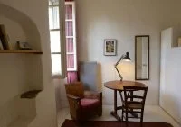 Chambre 4 avec un lit double &copy;Mich&egrave;le Ducornet