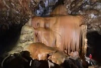 Grotte de Clamouse - Niagara rouge &copy; Philippe Crochet